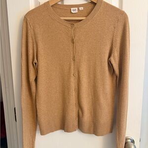 GAP Women's Classic Tan Cardigan